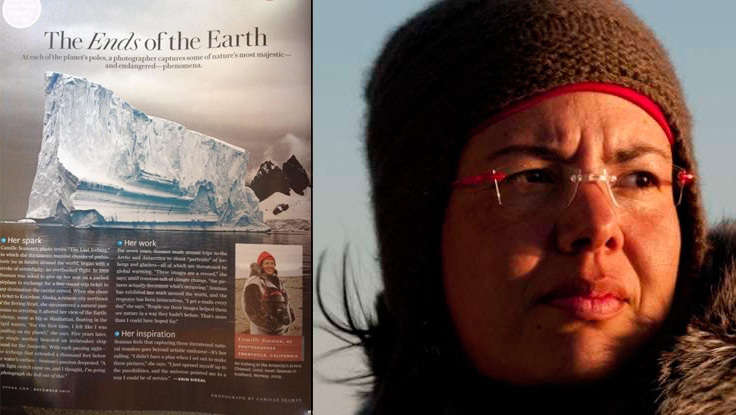 The Last Iceberg: Camille Seaman Feautured In <em>O, The Oprah Magazine</em>